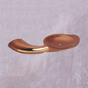 Stylish wall mounted soap dish in modern bathroom