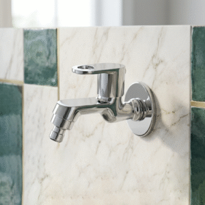 Washing Machine Bib Cock With Wall Flange