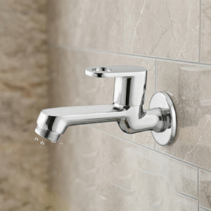 Bib Cock Long Body With Wall Flange