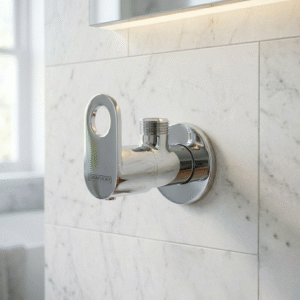 Angle Cock With Wall Flange