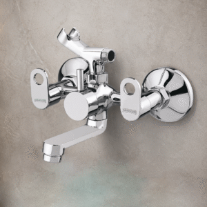 Wall Mixer Telephonic with Hand Shower