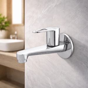 Bib Cock Long Body With SS Flange