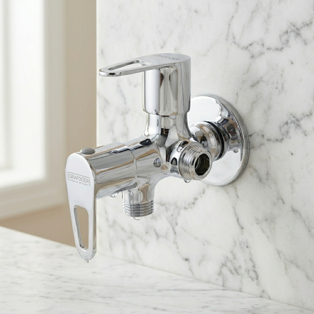 Two Way Angle Cock With SS Flange