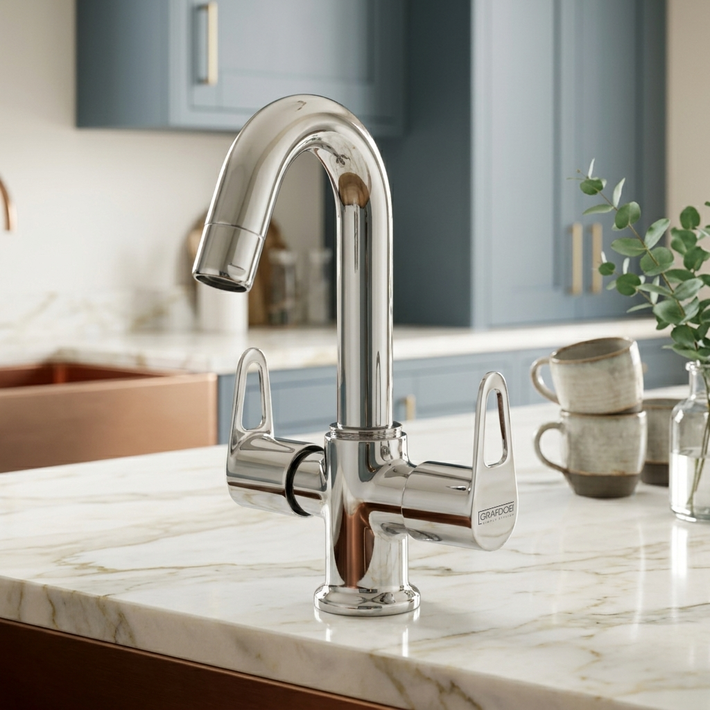 Center Hole Basin Mixer