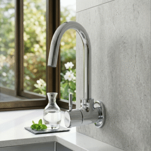 Sink Cock Swinging Long Spout