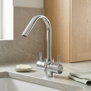 Centre Hole Basin Mixer