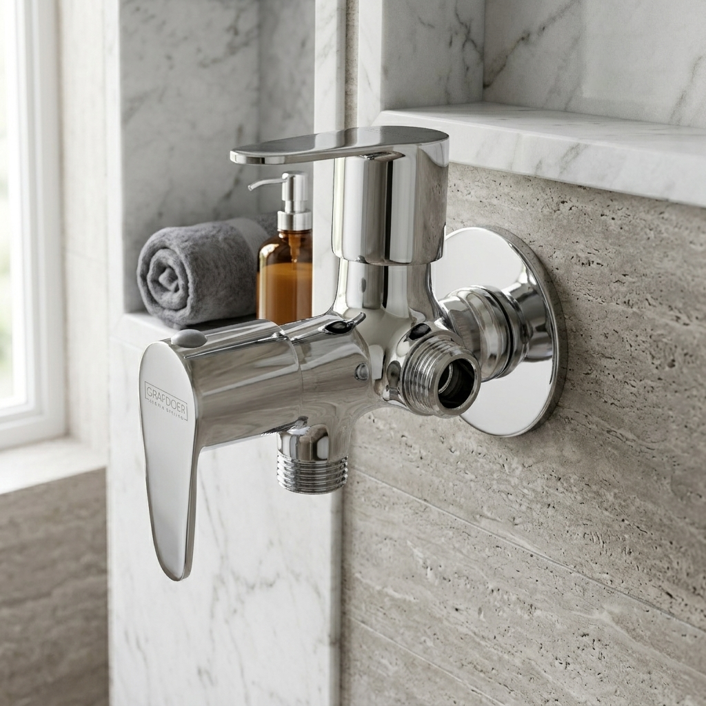 Two Way Angle Cock With SS Flange