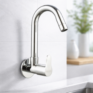 Sink Cock Swinging Spout