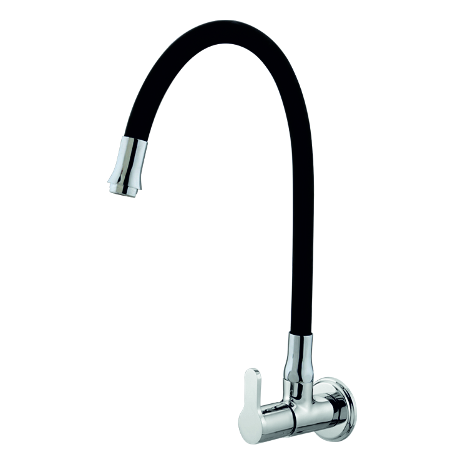 Flexi Sink Cock with Swinging Spout