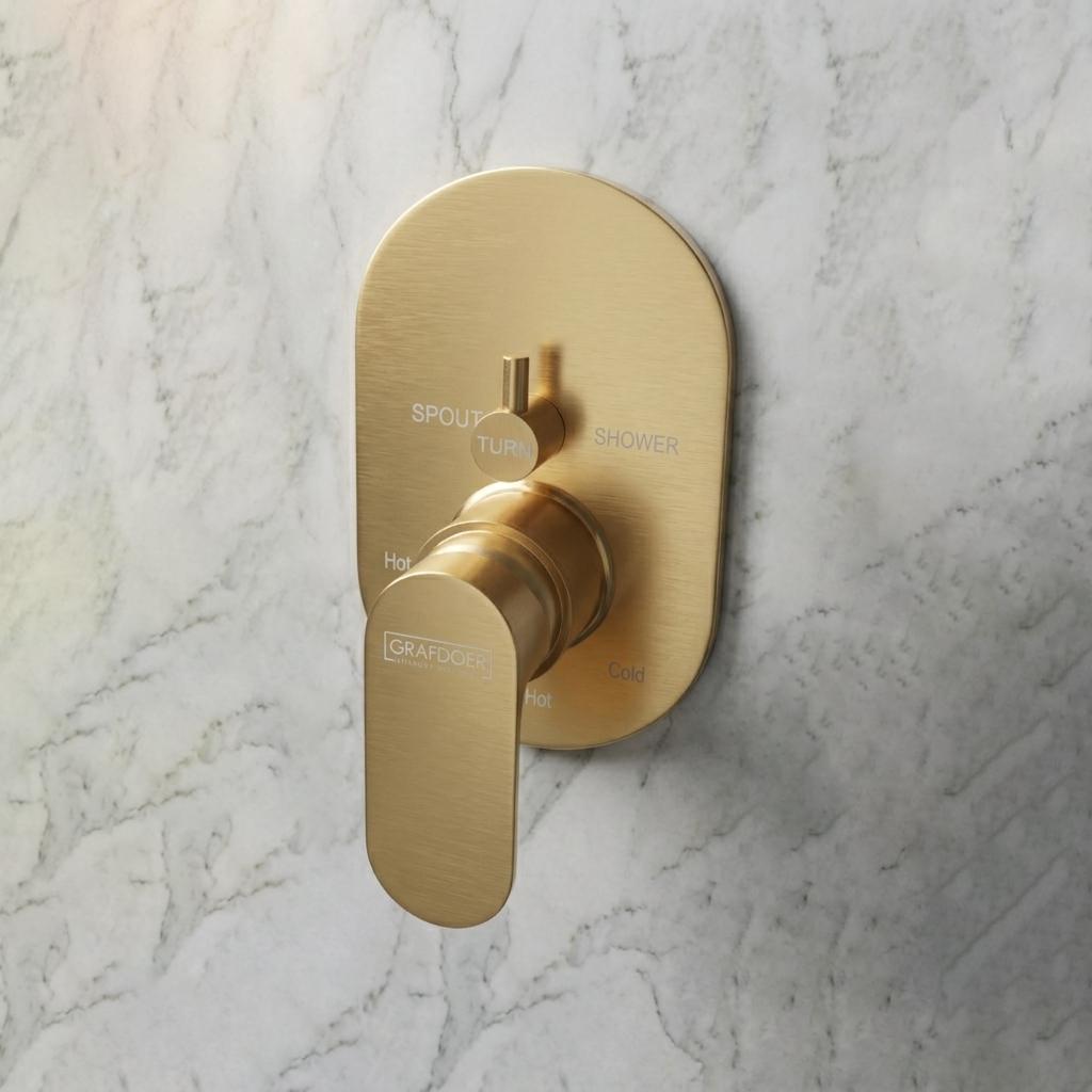 Single Lever Concealed Mixer & Diverter