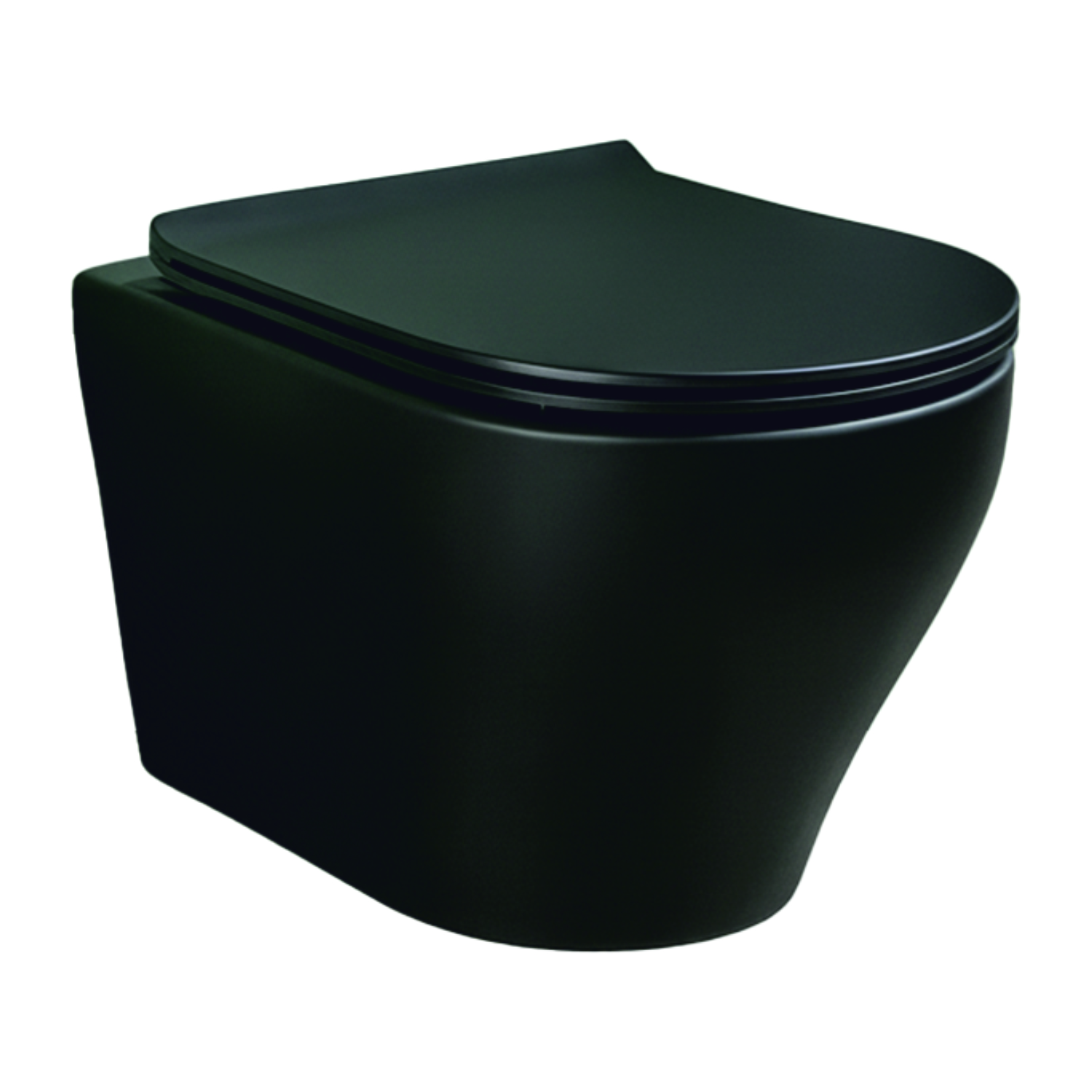 OVIO-GS-1225 R Obsidian Matte Wall Hung Closet