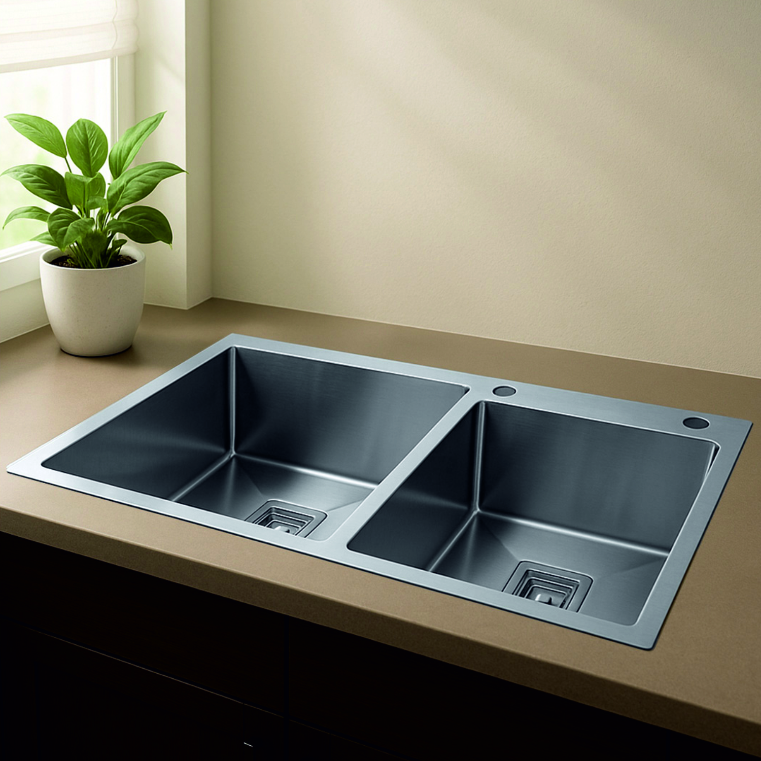 SMDB 32189 TH Double Bowl Sink